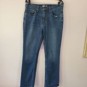 Old Navy Built In Flex Boot Cut Men's Blue Jeans Sz 32x32 Casual Streetwear